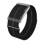 Cinturino per orologio con fibbia in metallo e sgancio rapido in nylon traspirante con filato di piuma per cardiofrequenzimetro COROS xDfind., S Wrist Circumference 135-170mm, L Wrist Circumference 170-235mm