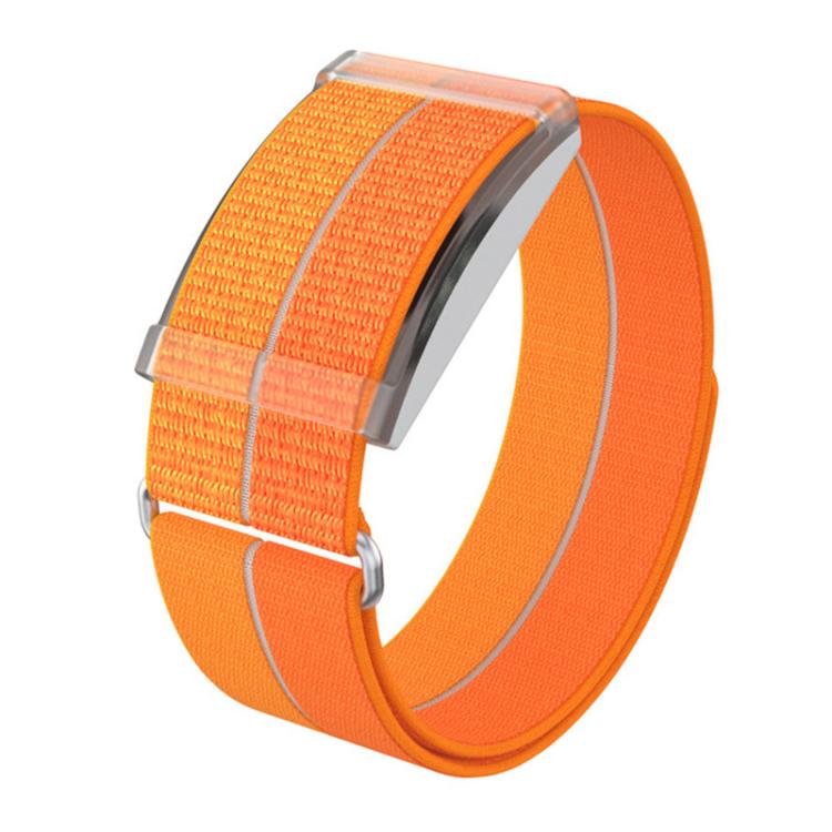 Cinturino per orologio con fibbia in metallo e sgancio rapido in nylon traspirante con filato di piuma per cardiofrequenzimetro COROS xDfind., S Wrist Circumference 135-170mm, L Wrist Circumference 170-235mm