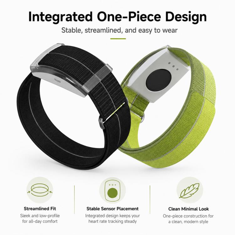 Cinturino per orologio con fibbia in metallo e sgancio rapido in nylon traspirante con filato di piuma per cardiofrequenzimetro COROS xDfind., S Wrist Circumference 135-170mm, L Wrist Circumference 170-235mm