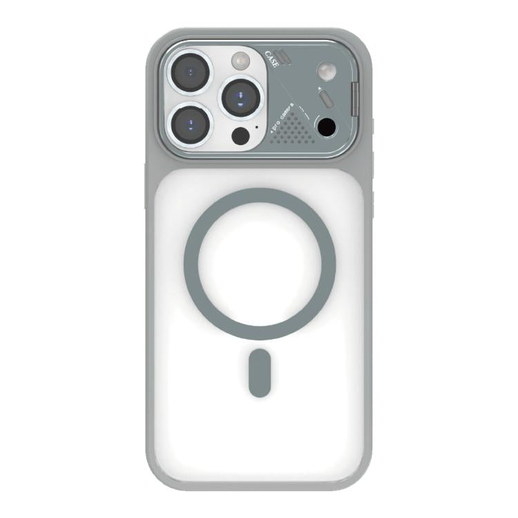 Custodia magnetica ibrida in PC TPU con supporto per lente in metallo e lente., For iPhone 14, For iPhone 14 Pro, For iPhone 14 Pro Max, For iPhone 13 Pro Max