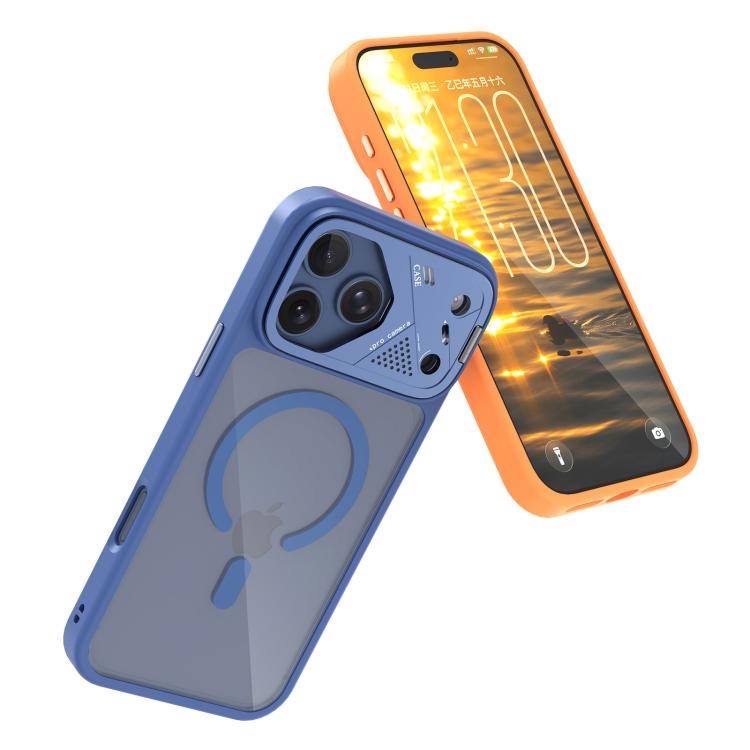 Custodia magnetica ibrida in PC TPU con supporto per lente in metallo e lente., For iPhone 17 Pro Max, For iPhone 17 Pro, For iPhone 17, For iPhone 16 Pro Max