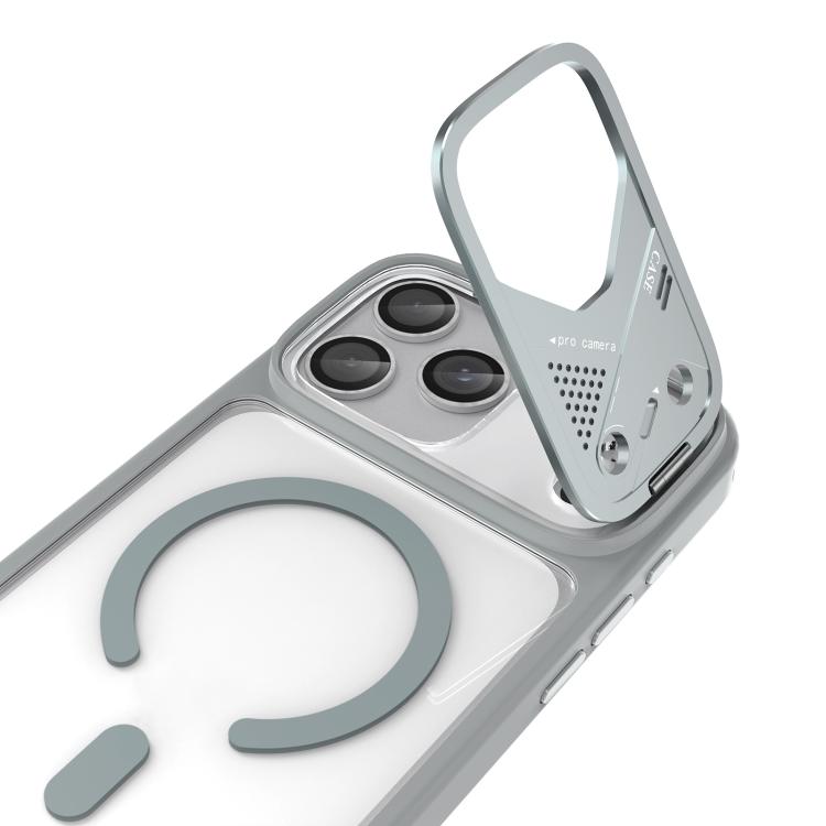 Custodia magnetica ibrida in PC TPU con supporto per lente in metallo e lente., For iPhone 17 Pro Max, For iPhone 17 Pro, For iPhone 17, For iPhone 16 Pro Max