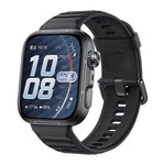 Cinturino in silicone xDfind Sport per Huawei Watch Fit 5 / Fit 5 Pro., Silver Buckle, Black Buckle