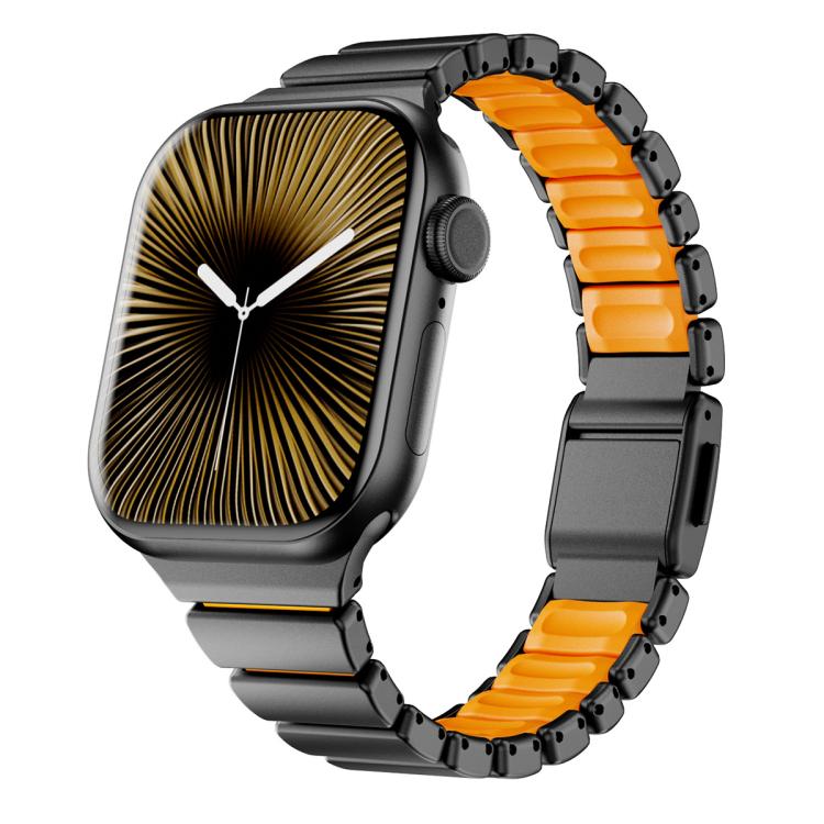 Cinturino per orologio magnetico xDfind in acciaio inossidabile con fibbia Norman., For Apple Watch 38 / 40 / 41 / S11 42mm