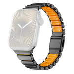 Cinturino per orologio magnetico xDfind in acciaio inossidabile con fibbia Norman., For Apple Watch 38 / 40 / 41 / S11 42mm
