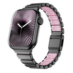 Cinturino per orologio magnetico xDfind in acciaio inossidabile con fibbia Norman., For Apple Watch 38 / 40 / 41 / S11 42mm