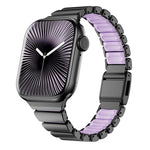 Cinturino per orologio magnetico xDfind in acciaio inossidabile con fibbia Norman., For Apple Watch 38 / 40 / 41 / S11 42mm