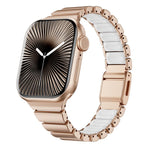 Cinturino per orologio magnetico xDfind in acciaio inossidabile con fibbia Norman., For Apple Watch 38 / 40 / 41 / S11 42mm