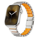 Cinturino per orologio magnetico xDfind in acciaio inossidabile con fibbia Norman., For Apple Watch 38 / 40 / 41 / S11 42mm