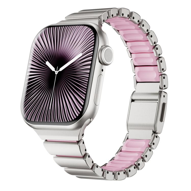 Cinturino per orologio magnetico xDfind in acciaio inossidabile con fibbia Norman., For Apple Watch 38 / 40 / 41 / S11 42mm