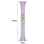 Cinturino per orologio magnetico xDfind in acciaio inossidabile con fibbia Norman., For Apple Watch 38 / 40 / 41 / S11 42mm