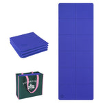 Tappetino da fitness/yoga pieghevole antiscivolo spesso 4 mm