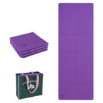 Tappetino da fitness/yoga pieghevole antiscivolo spesso 4 mm