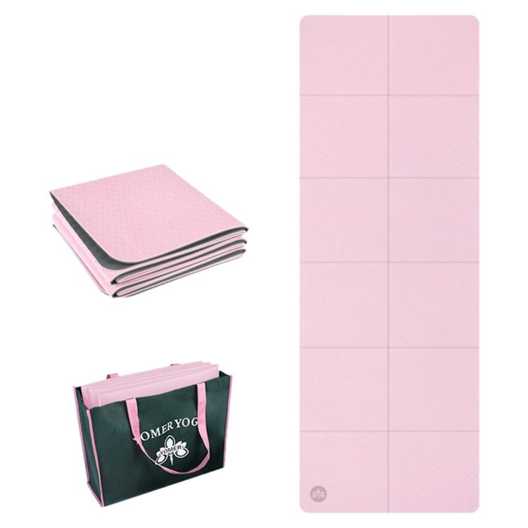 Tappetino da fitness/yoga pieghevole antiscivolo spesso 4 mm
