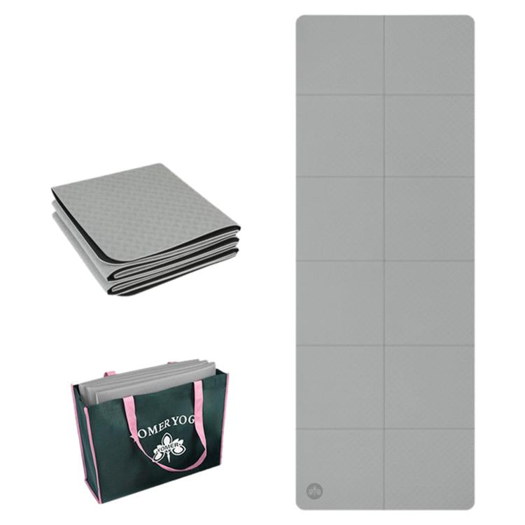 Tappetino da fitness/yoga pieghevole antiscivolo spesso 4 mm