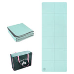 Tappetino da fitness/yoga pieghevole antiscivolo spesso 4 mm