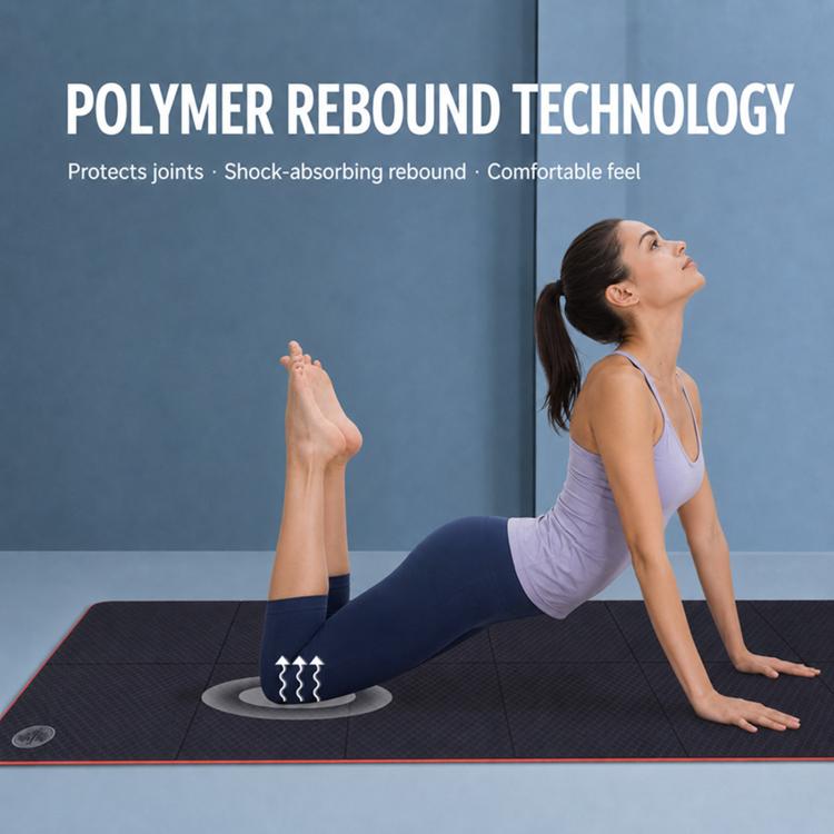 Tappetino da fitness/yoga pieghevole antiscivolo spesso 4 mm