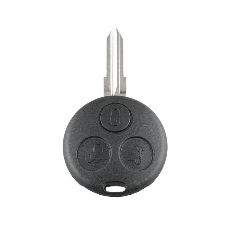 Embrione punta chiave auto dritta Frequenza 433,92 per Mercedes-Benz Smart 3 pulsanti, For Mercedes-Benz Smart