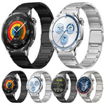 Cinturino per orologio xDfind in titanio puro con fibbia magnetica a forma di I, 22mm