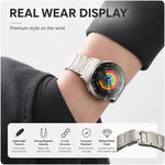 Cinturino per orologio xDfind in titanio puro con fibbia magnetica a forma di I, 22mm