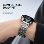 Cinturino per orologio xDfind in titanio puro con fibbia magnetica a forma di I, 22mm