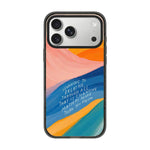 Custodia per telefono in acrilico TPU blu intenso effetto acquerello., For iPhone 17 Pro Max, For iPhone 17 Pro, For iPhone 17, For iPhone Air