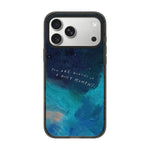 Custodia per telefono in acrilico TPU blu intenso effetto acquerello., For iPhone 17 Pro Max, For iPhone 17 Pro, For iPhone 17, For iPhone Air