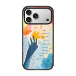 Custodia per telefono in acrilico TPU blu intenso effetto acquerello., For iPhone 17 Pro Max, For iPhone 17 Pro, For iPhone 17, For iPhone Air