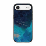 Custodia per telefono in acrilico TPU blu intenso effetto acquerello., For iPhone 17 Pro Max, For iPhone 17 Pro, For iPhone 17, For iPhone Air