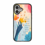 Custodia per telefono in acrilico TPU blu intenso effetto acquerello., For iPhone 16 Pro Max, For iPhone 16 Pro, For iPhone 16 Plus, For iPhone 16