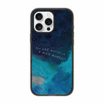 Custodia per telefono in acrilico TPU blu intenso effetto acquerello., For iPhone 13 Pro Max, For iPhone 13 Pro, For iPhone 13, For iPhone 12
