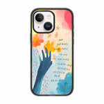 Custodia per telefono in acrilico TPU blu intenso effetto acquerello., For iPhone 13 Pro Max, For iPhone 13 Pro, For iPhone 13, For iPhone 12