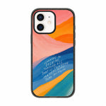 Custodia per telefono in acrilico TPU blu intenso effetto acquerello., For iPhone 13 Pro Max, For iPhone 13 Pro, For iPhone 13, For iPhone 12