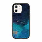 Custodia per telefono in acrilico TPU blu intenso effetto acquerello., For iPhone 13 Pro Max, For iPhone 13 Pro, For iPhone 13, For iPhone 12