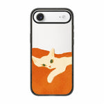 Custodia per telefono in acrilico TPU con stampa di un gatto pigro, For iPhone 17 Pro Max, For iPhone 17 Pro, For iPhone 17, For iPhone Air, For iPhone 16 Pro Max, For iPhone 16 Pro