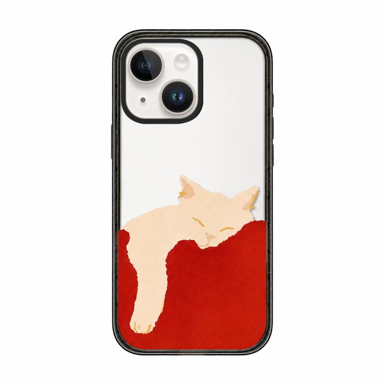 Custodia per telefono in acrilico TPU con stampa di un gatto pigro, For iPhone 14 Plus, For iPhone 14, For iPhone 14 Pro, For iPhone 14 Pro Max, For iPhone 13 Pro Max, For iPhone 13 Pro