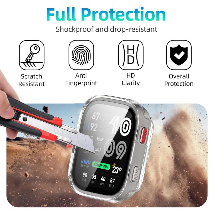 Custodia protettiva per orologio xDfind Film integrata per PC, For Amazfit Bip Max