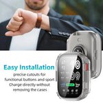 Custodia protettiva per orologio xDfind Film integrata per PC, For Amazfit Bip Max