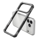 Telaio in lega di alluminio + custodia antiurto in TPU con airbag cavo, For iPhone 17 Pro Max, For iPhone 17 Pro