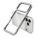 Telaio in lega di alluminio + custodia antiurto in TPU con airbag cavo, For iPhone 17 Pro Max, For iPhone 17 Pro