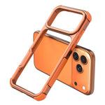 Telaio in lega di alluminio + custodia antiurto in TPU con airbag cavo, For iPhone 17 Pro Max, For iPhone 17 Pro