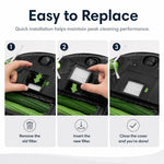 Ricambi per l'aspirapolvere robot iRobot Roomba E5 / E6 / i7, For iRobot Roomba E5 / E6 / i7 Single Filter