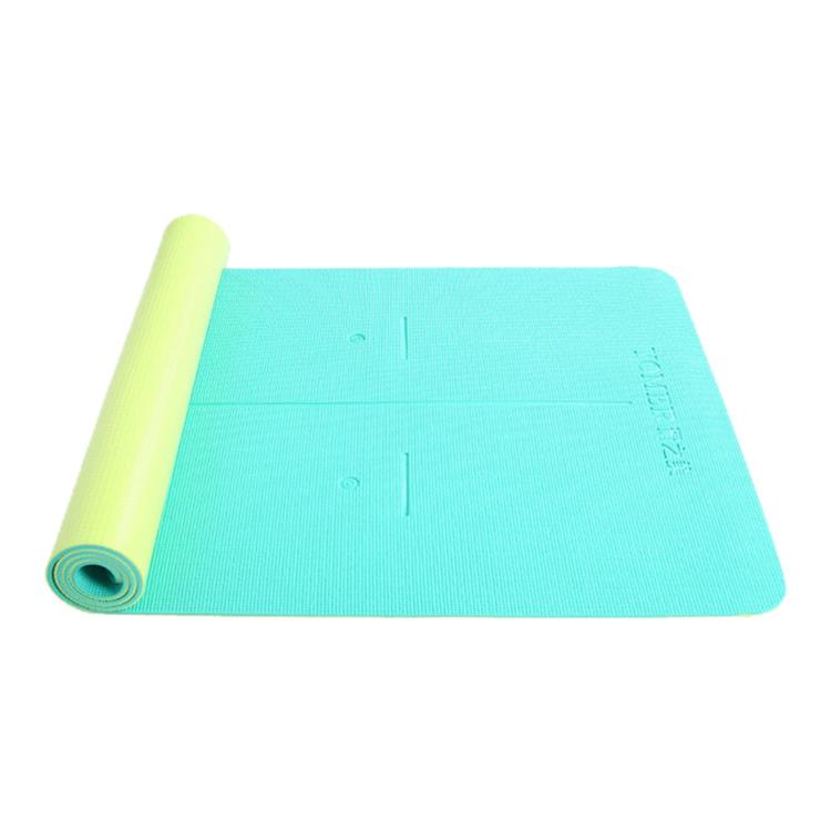 Tappetino antiscivolo in PVC con ioni negativi per allenamento fitness