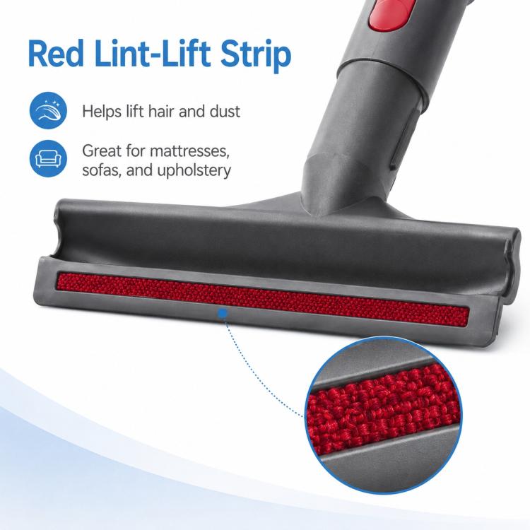 Ricambi per aspirapolvere Dyson V7 / V8 / V10 / V11, Wide Flat Nozzle Mattress Brush Head