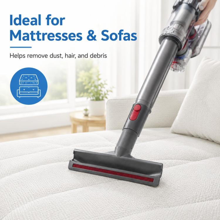 Ricambi per aspirapolvere Dyson V7 / V8 / V10 / V11, Wide Flat Nozzle Mattress Brush Head