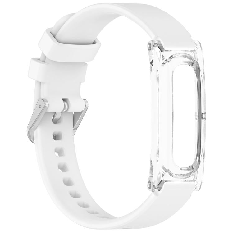 Cassa per orologio trasparente con chiusura a molla e cinturino in silicone xDfind., For Google Fitbit Air