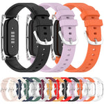 Cassa per orologio trasparente con chiusura a molla e cinturino in silicone xDfind., For Google Fitbit Air