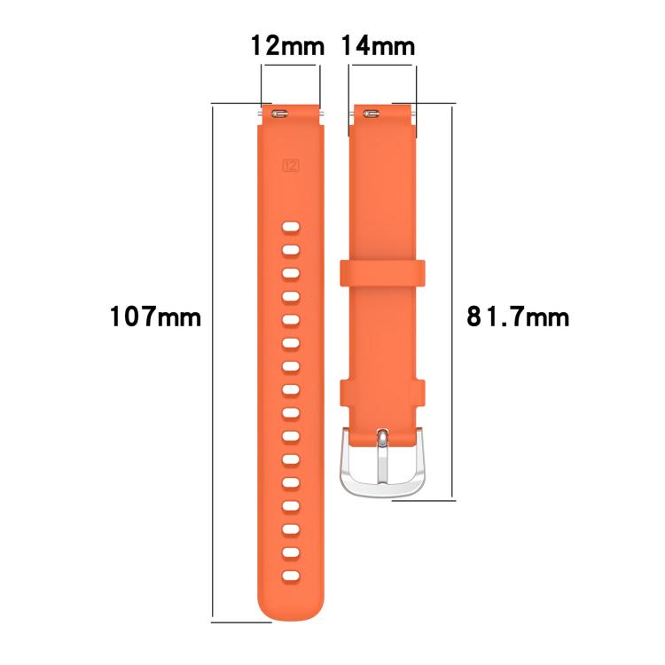 Cassa per orologio trasparente con chiusura a molla e cinturino in silicone xDfind., For Google Fitbit Air