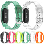 Cinturino per orologio xDfind Glacier con cassa integrata in TPU, For Google Fitbit Air