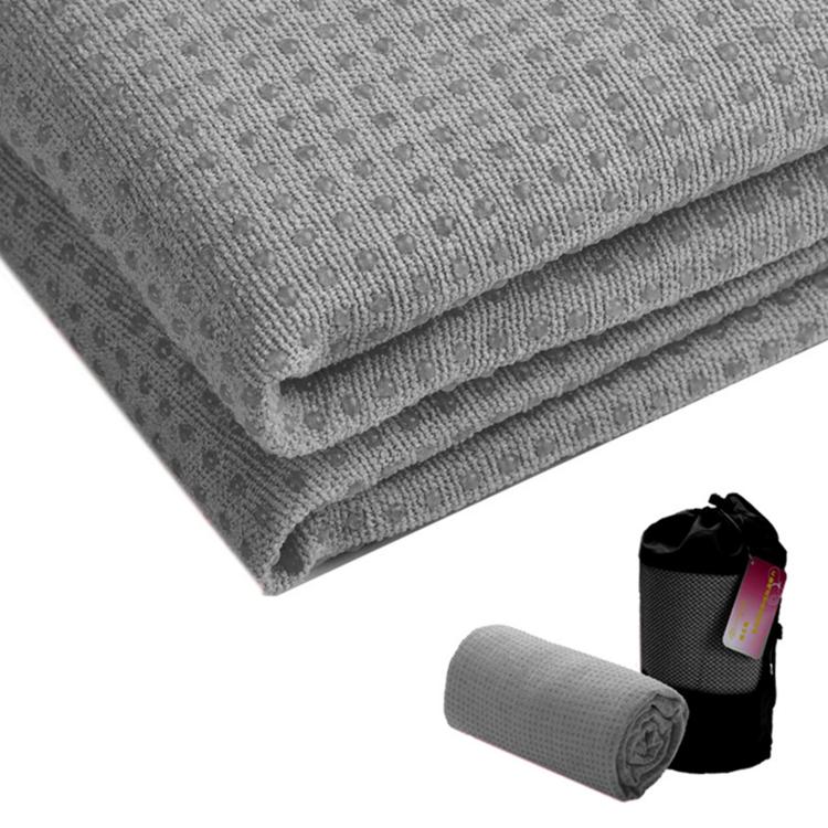 Asciugamano da yoga professionale antiscivolo, lavabile e portatile.